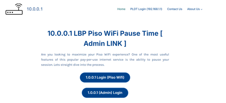 10.10 0.1 Piso WiFi Pause Time