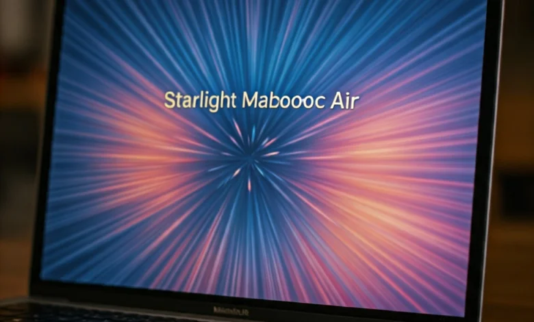 Starlight MacBook Air