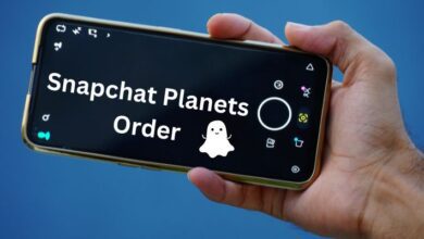 Snapchat Planets Order