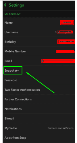 Snapchat Planets Order