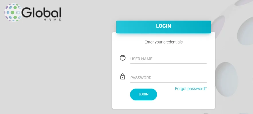 Enter Your Login Credentials